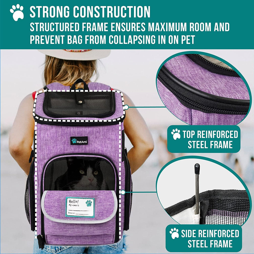 TrailVoyager Pet Carrier Backpack