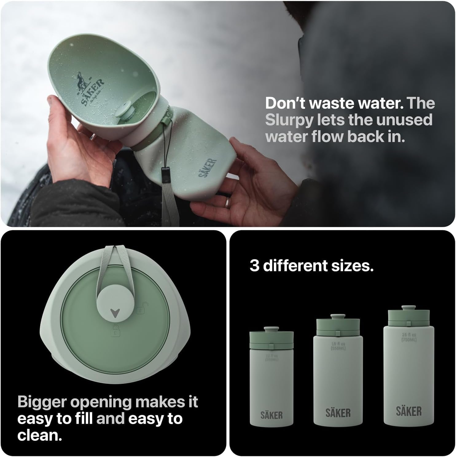 TrailSip Portable Water Bottle