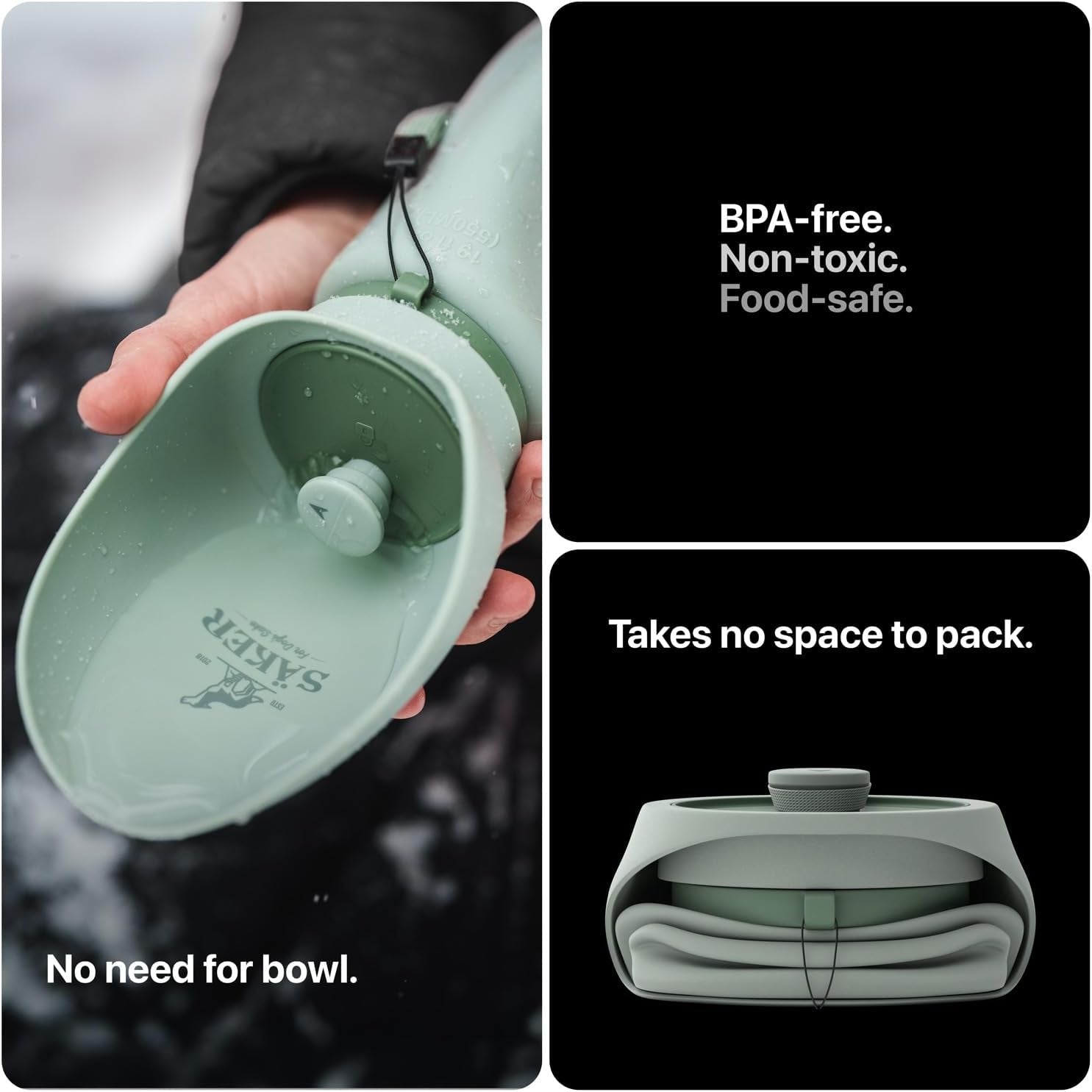 TrailSip Portable Water Bottle
