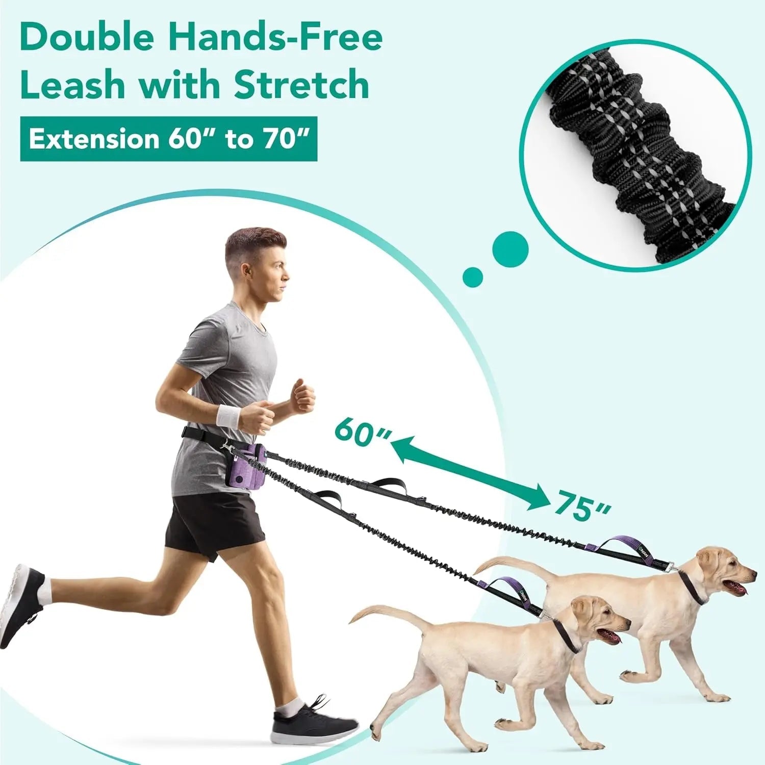 TrailMate Dual Dog Adventure Leash System