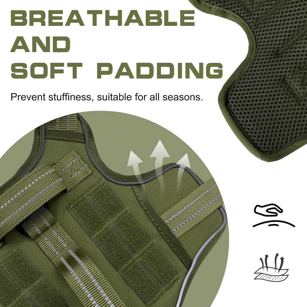 Trail Control No-Pull Adventure Harness – Tactical Edition