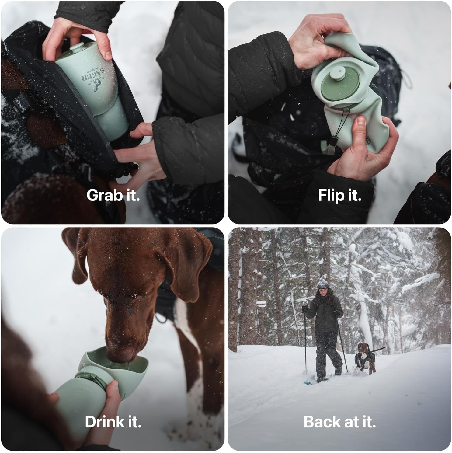 TrailSip Portable Water Bottle