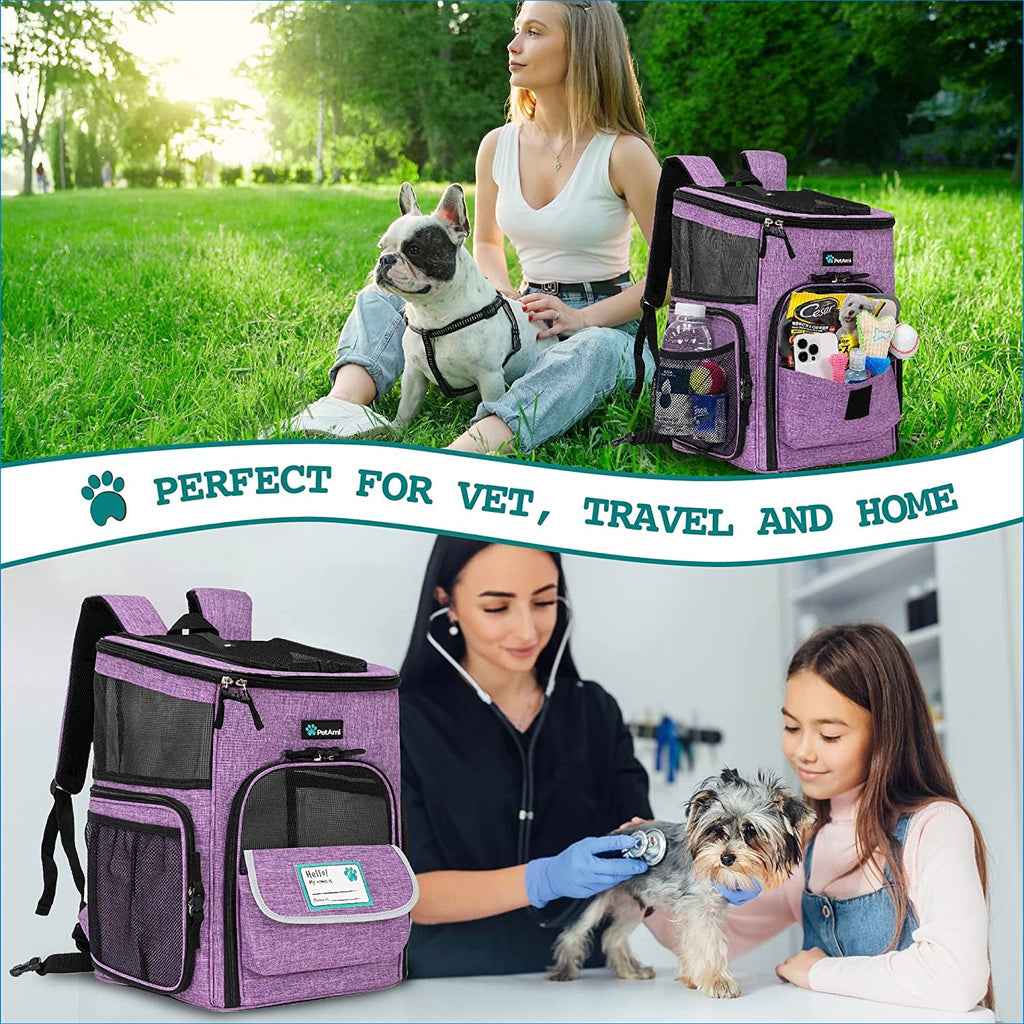 TrailVoyager Pet Carrier Backpack
