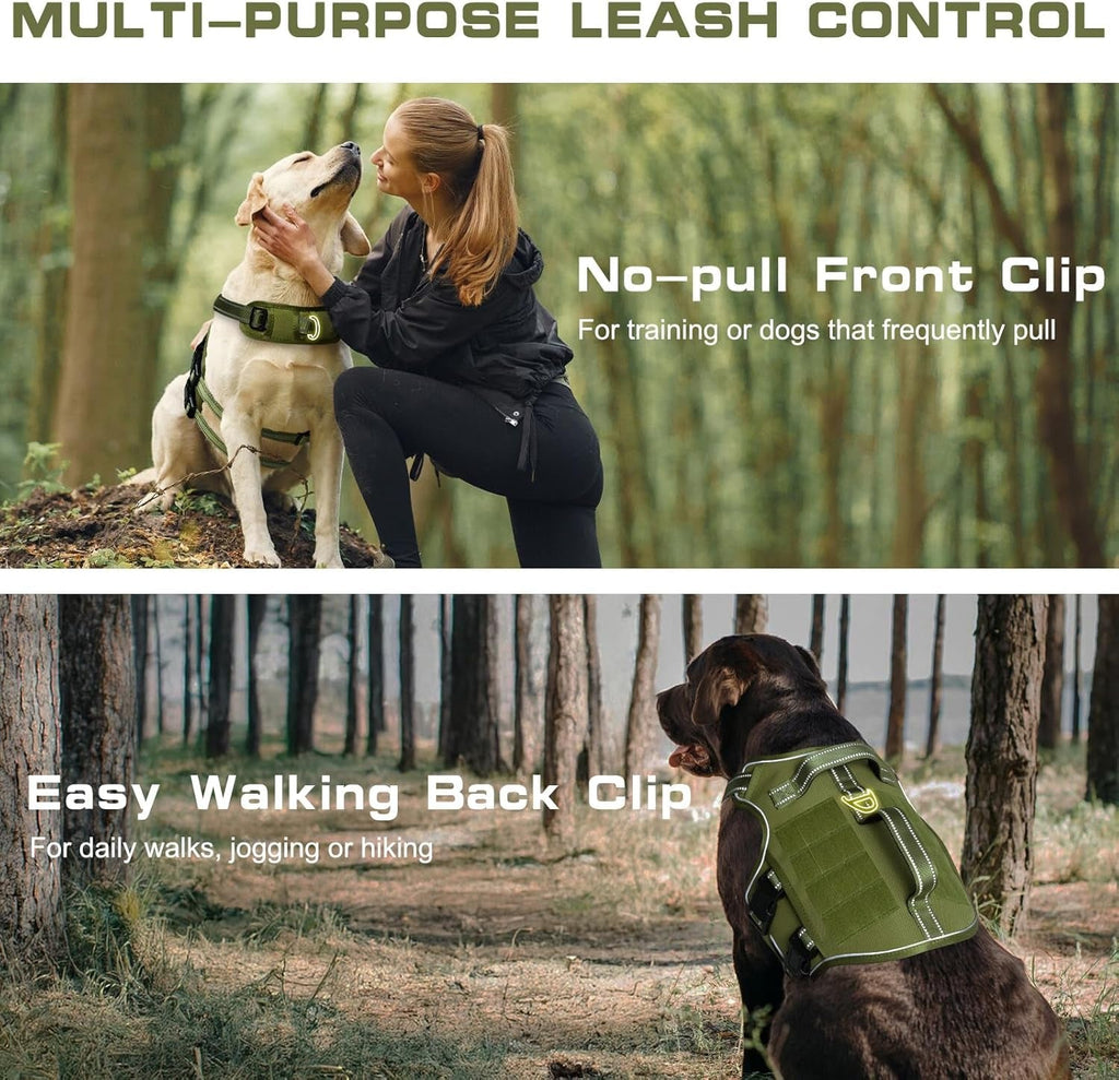 Trail Control No-Pull Adventure Harness – Tactical Edition