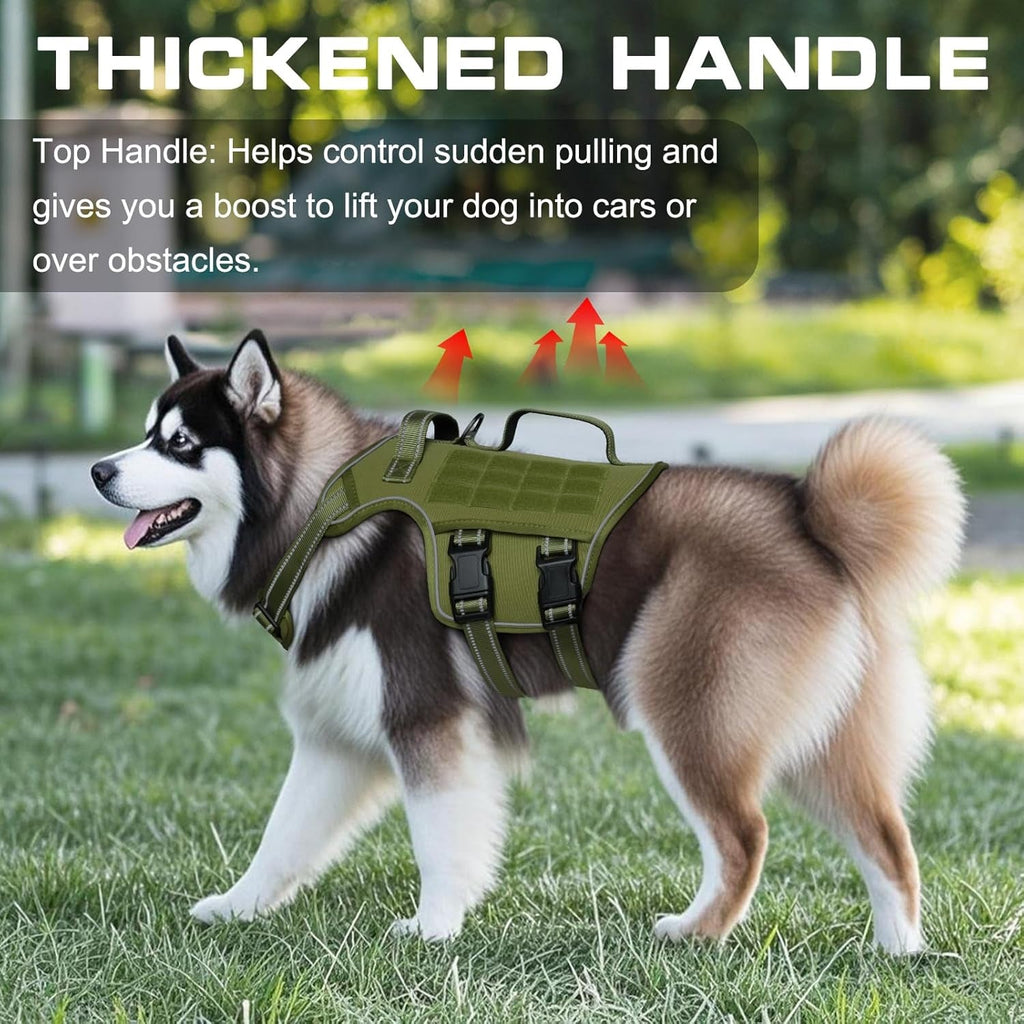 Trail Control No-Pull Adventure Harness – Tactical Edition