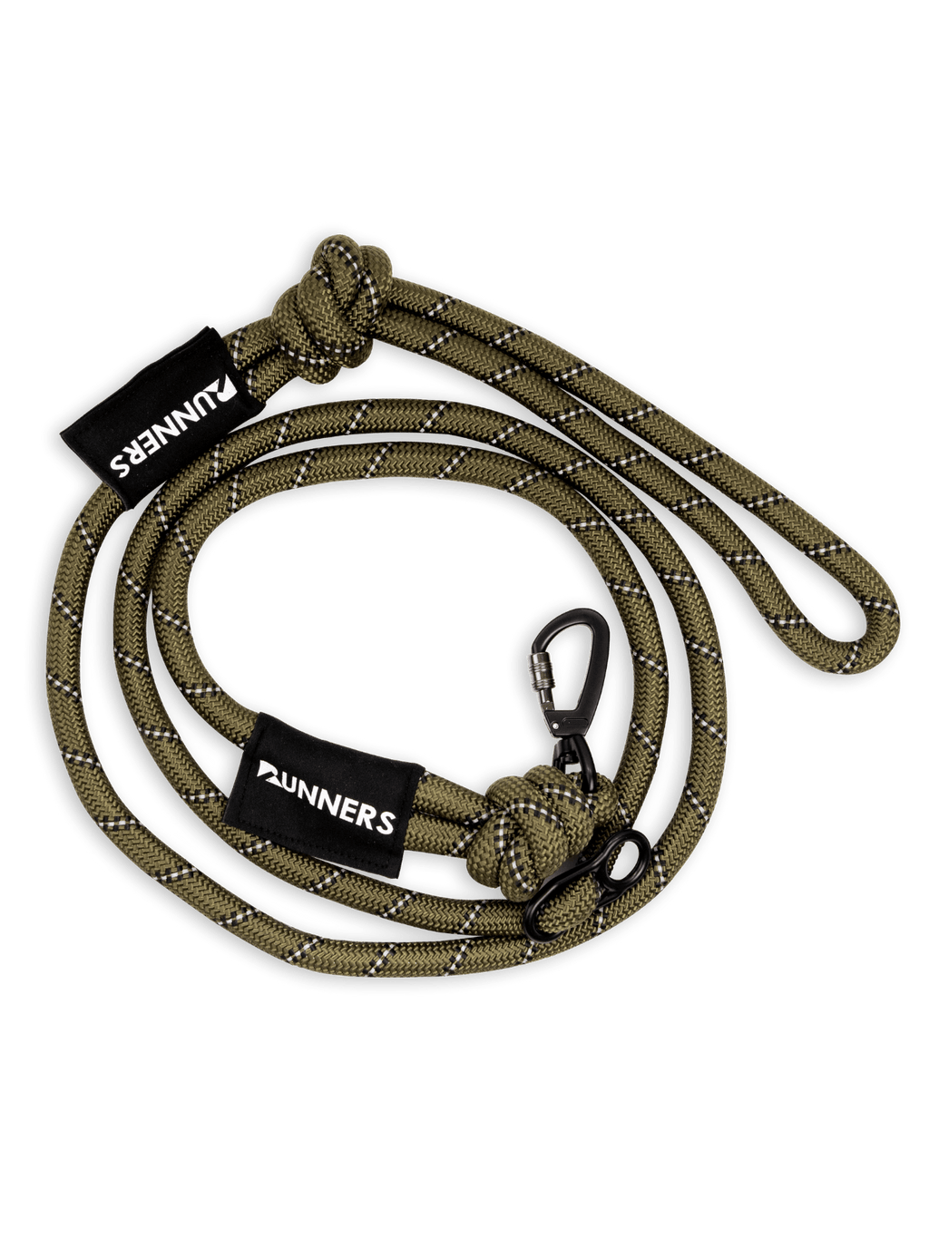 TrailRunner Hands-Free Adventure Leash - Army Green