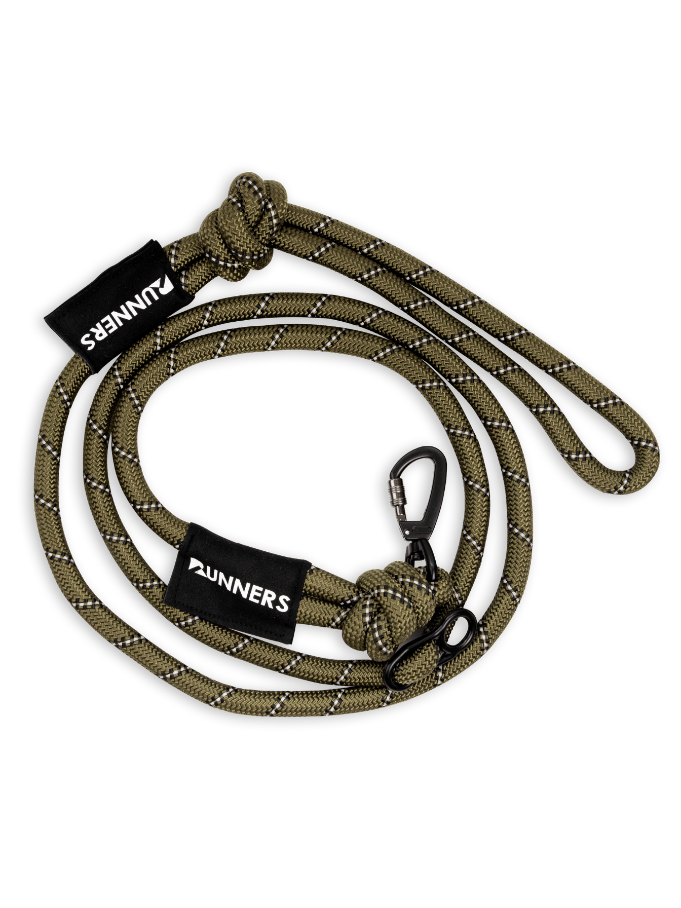 TrailRunner Hands-Free Adventure Leash - Army Green