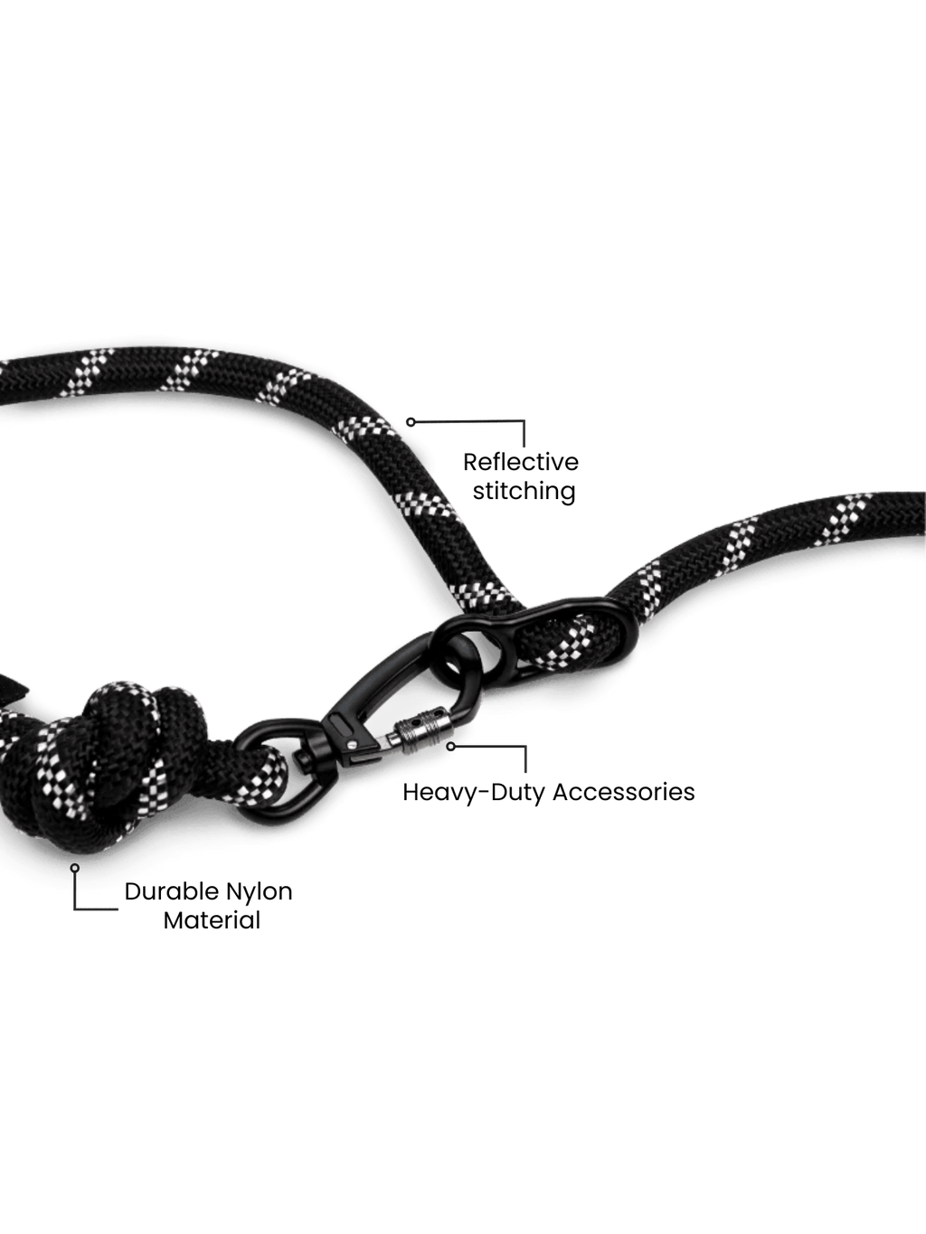 TrailRunner Hands-Free Adventure Leash - Black