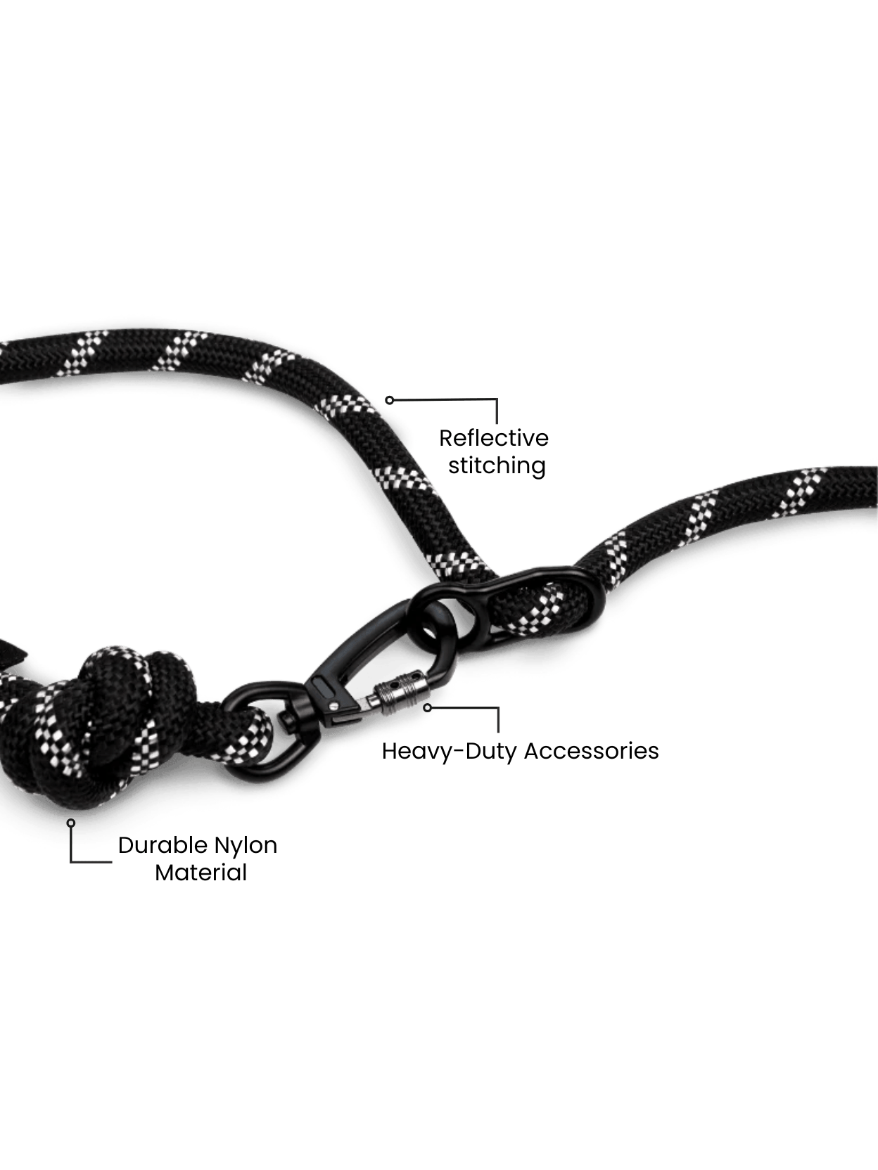 TrailRunner Hands-Free Adventure Leash - Black
