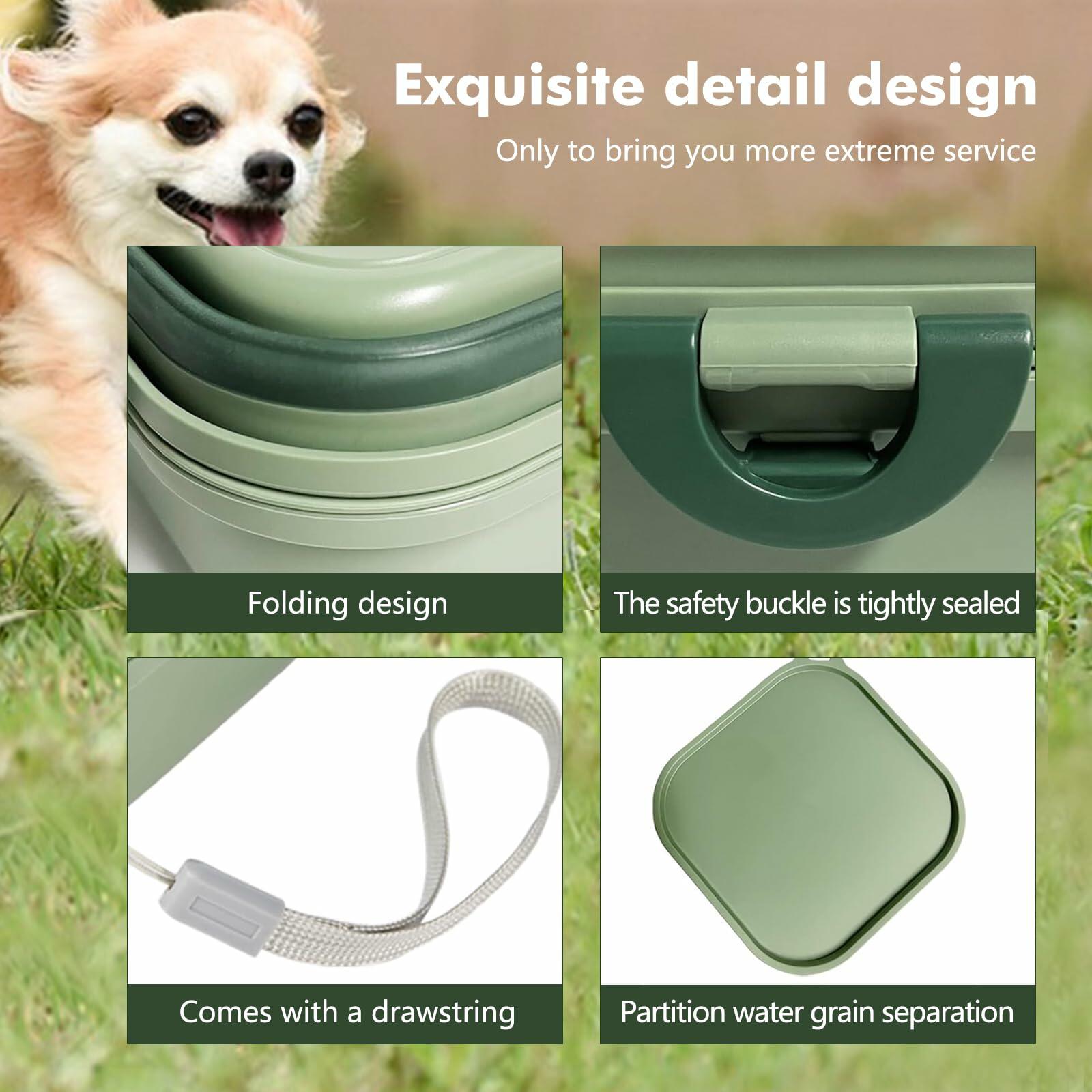 TrailBowl 2-in-1 Travel Food & Water System
