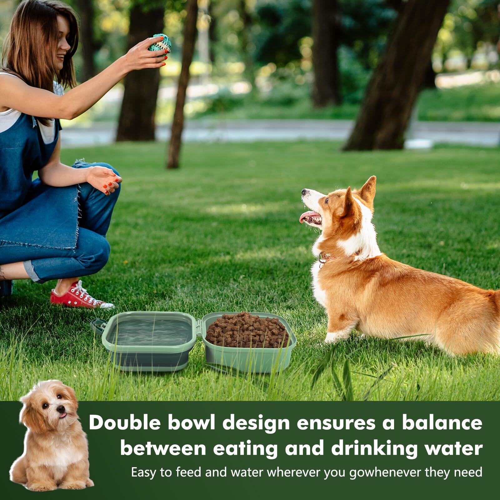 TrailBowl 2-in-1 Travel Food & Water System