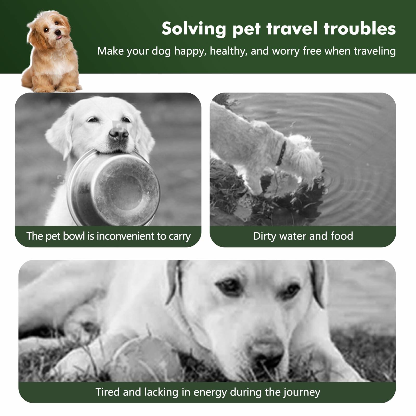 TrailBowl 2-in-1 Travel Food & Water System