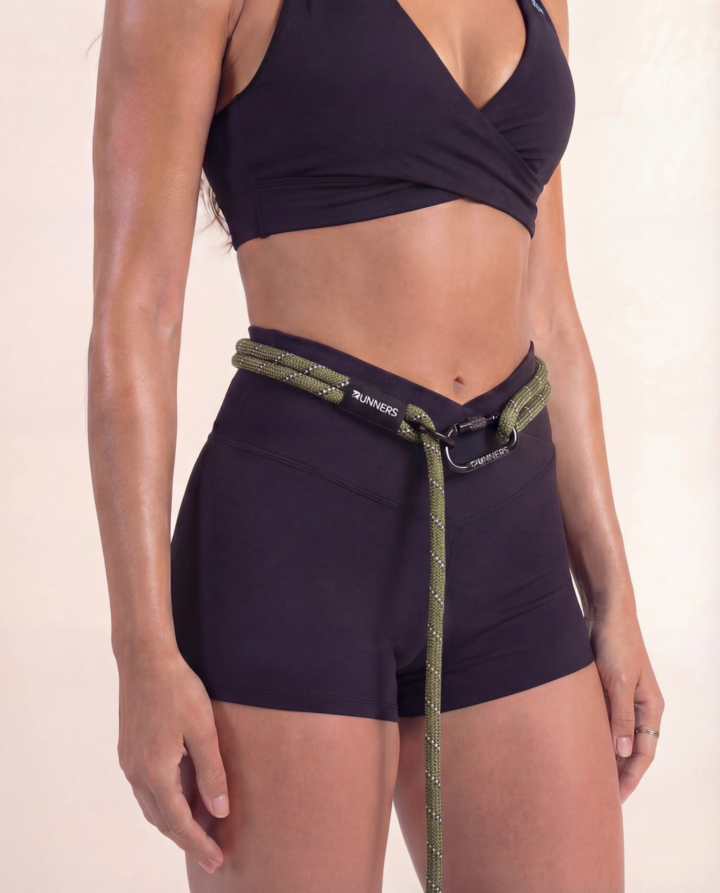 TrailRunner Hands-Free Adventure Leash - Army Green