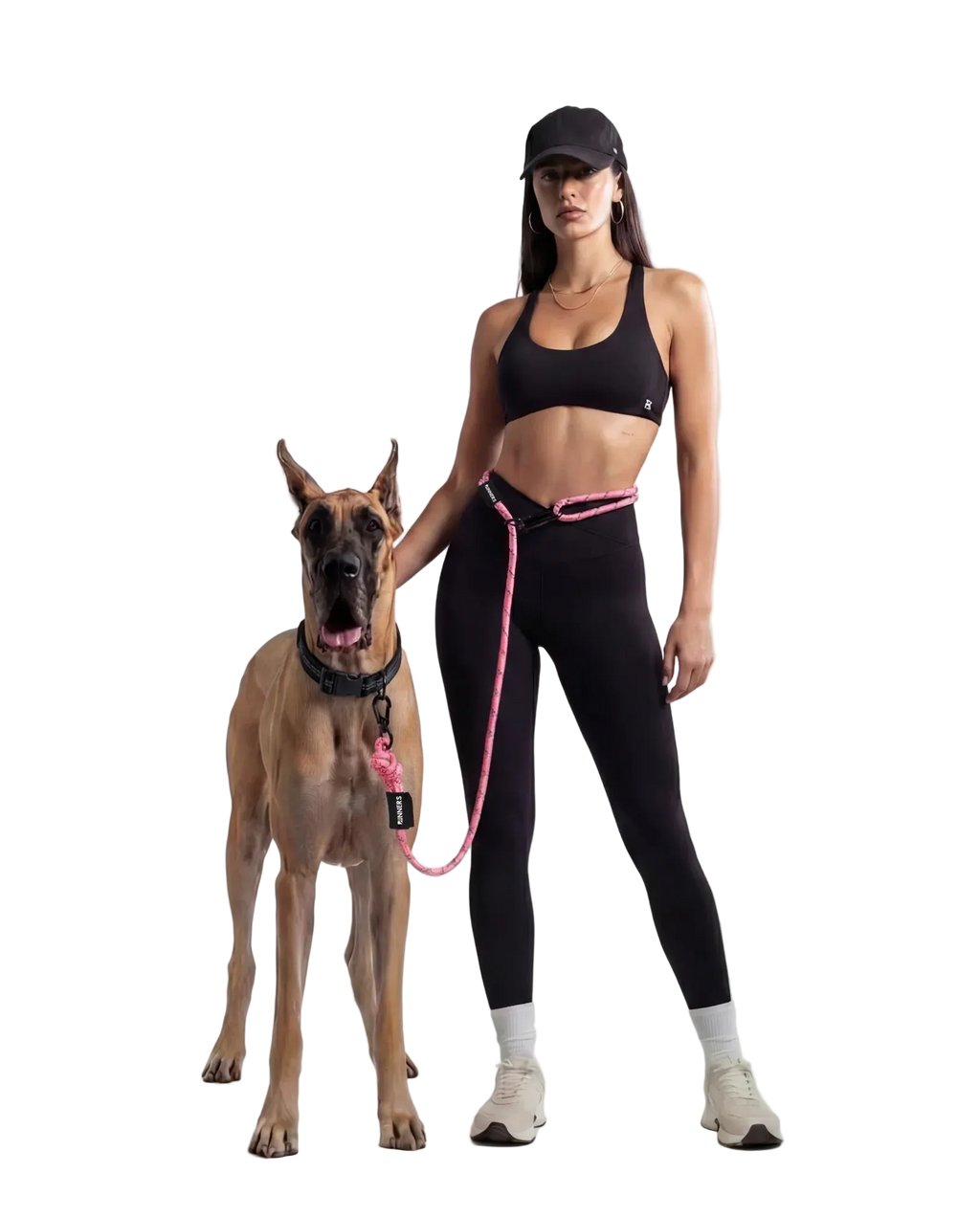 TrailRunner Hands-Free Adventure Leash - Neon Pink