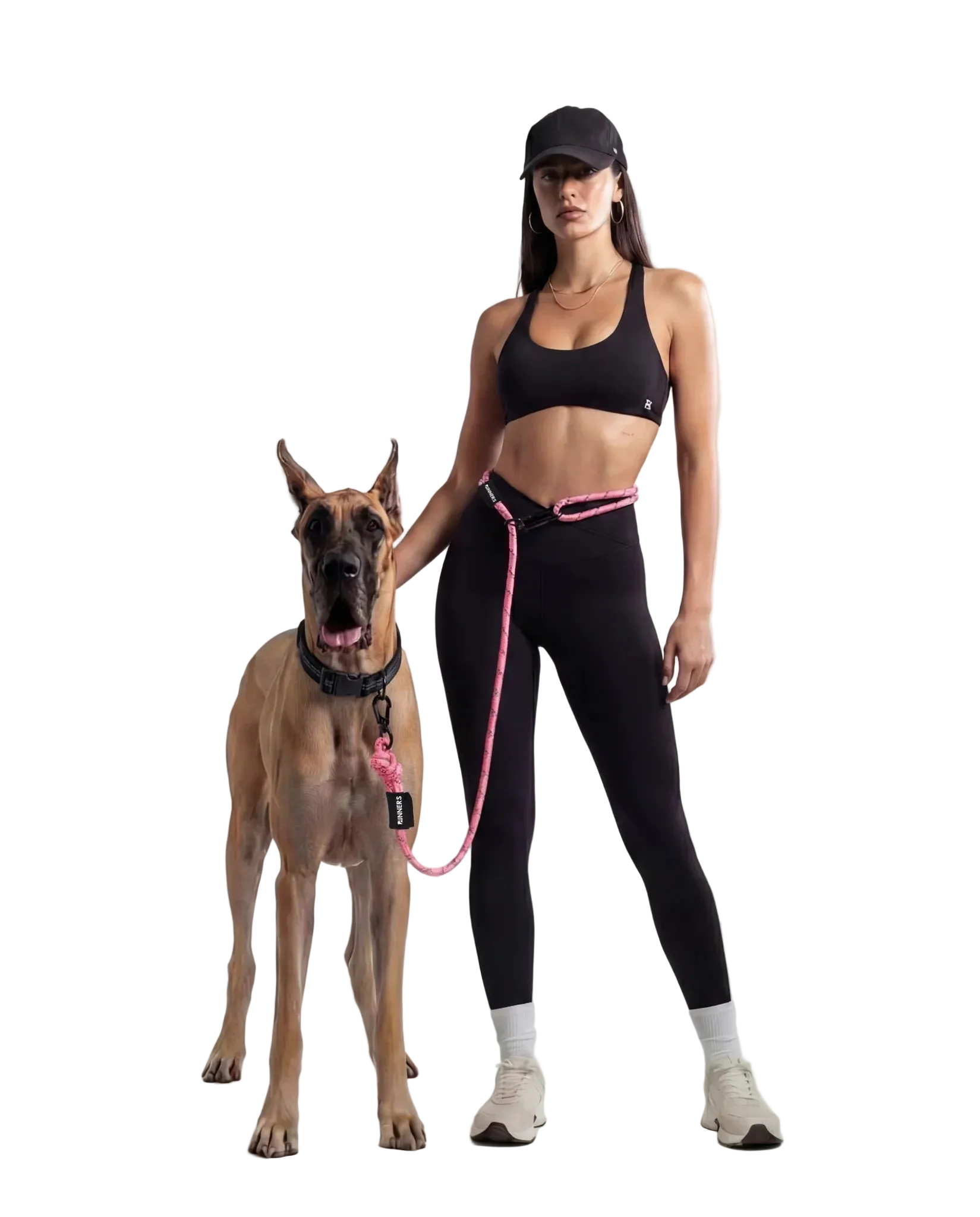 TrailRunner Hands-Free Adventure Leash - Neon Pink