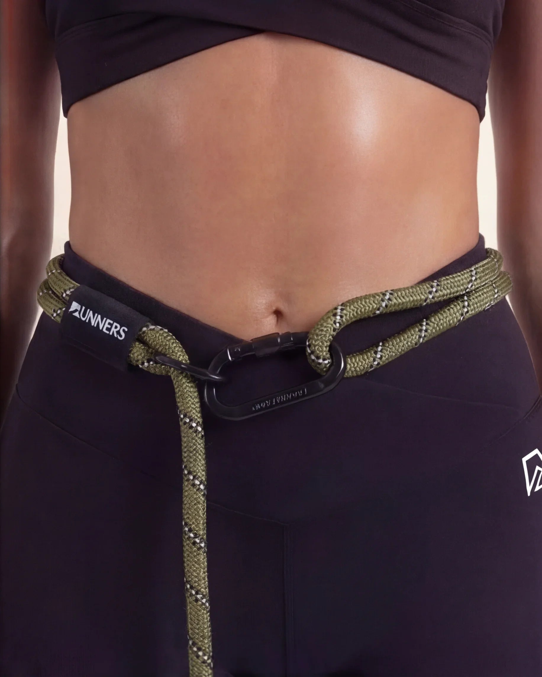 TrailRunner Hands-Free Adventure Leash - Army Green