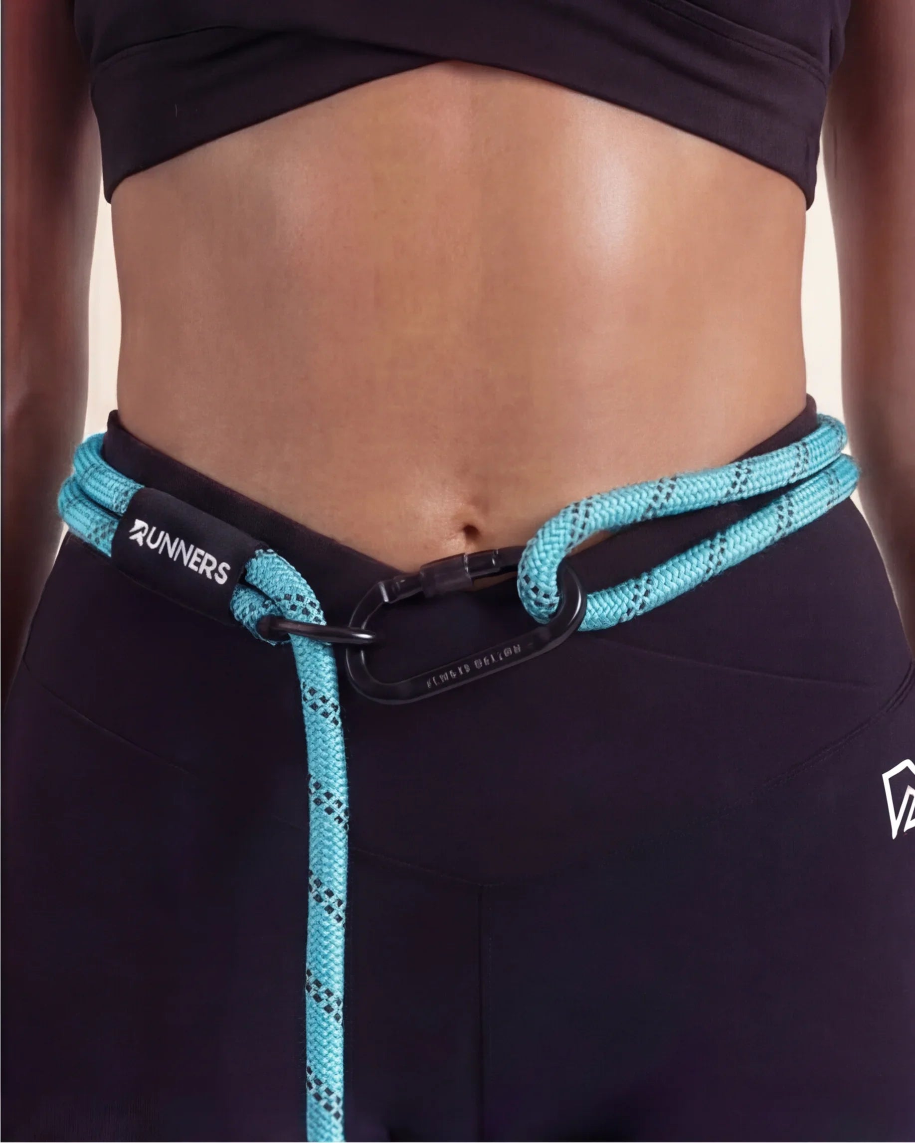 TrailRunner Hands-Free Adventure Leash - Aqua Blue